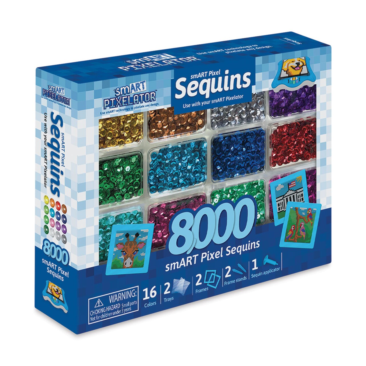 Flycatcher Pixelator Machine Refill - Sequin Set, 8000 pieces